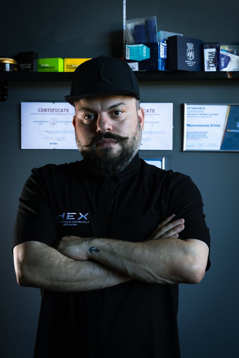 Panos, Co-founder — HEX Detailing Garage